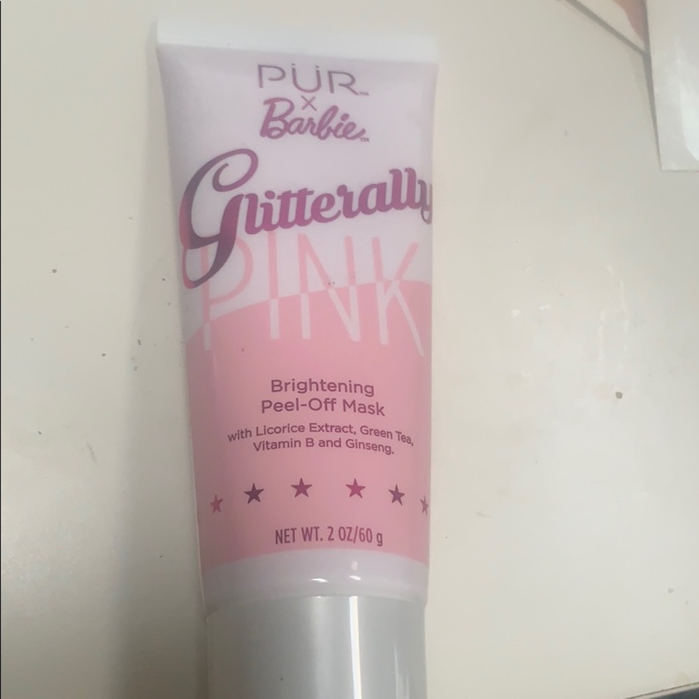 Pur Pink Glitter Mask